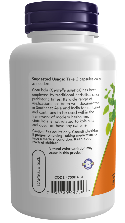 NOW Gotu Kola 450mg 100s