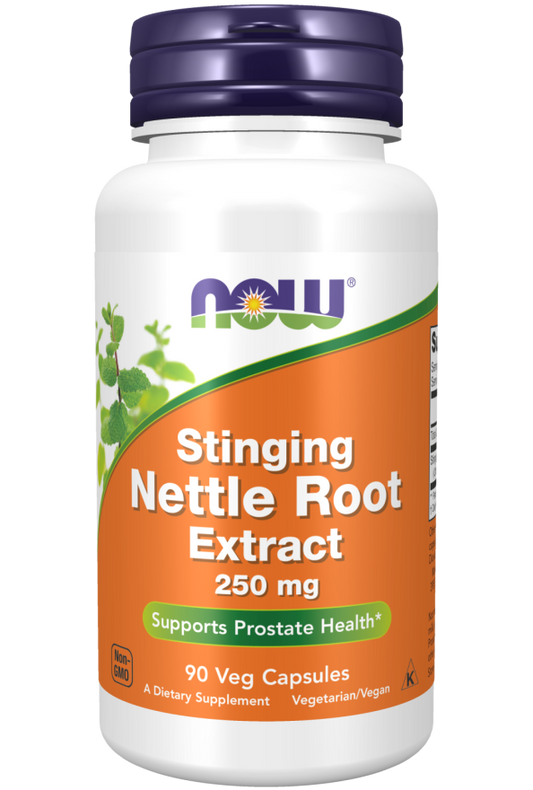 NOW Stinging Nettle Root Extract 250mg Caps 90's