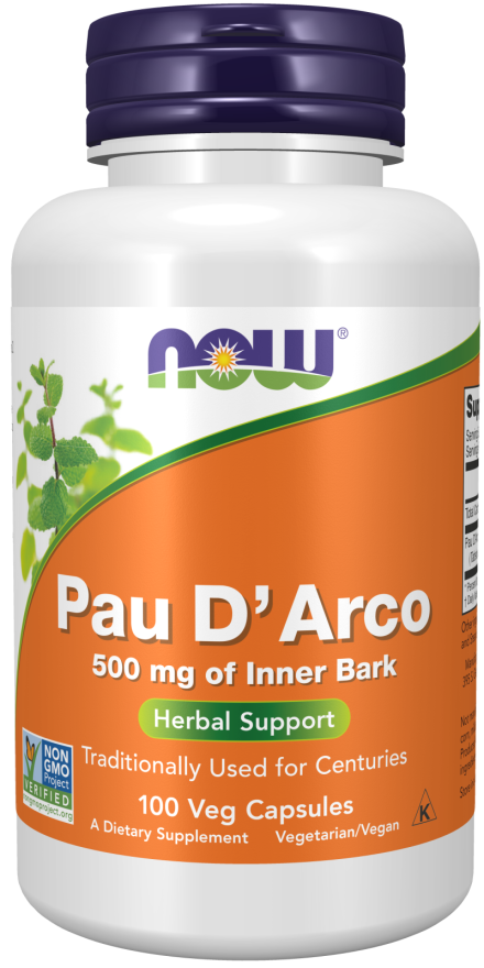 NOW Pau D Arco 500mg 60s