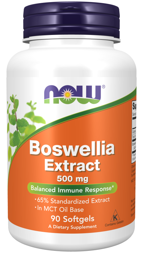 Now Boswellia Extract 250 mg Softgels