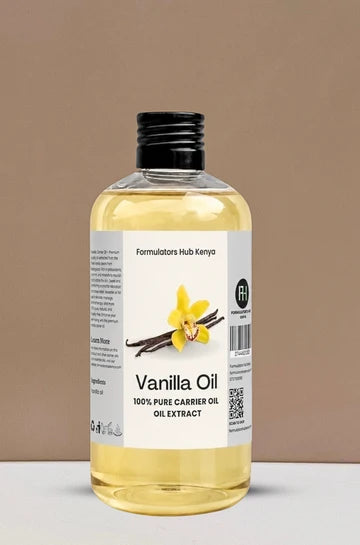 Formulators Hub Kenya – Vanilla Oil 250ML-nourishing skin-conditioning benefits to body care, skincare, haircare and lip-care