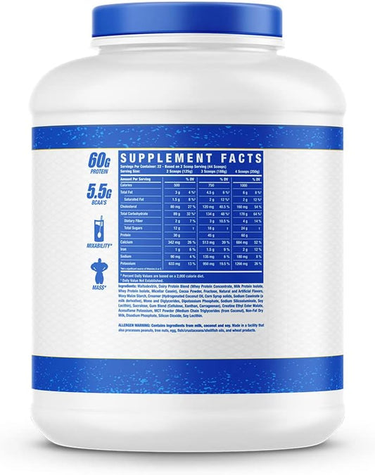 Ronnie Coleman Signature Series King Mass XL, Vanilla Ice Cream, 2.75kg