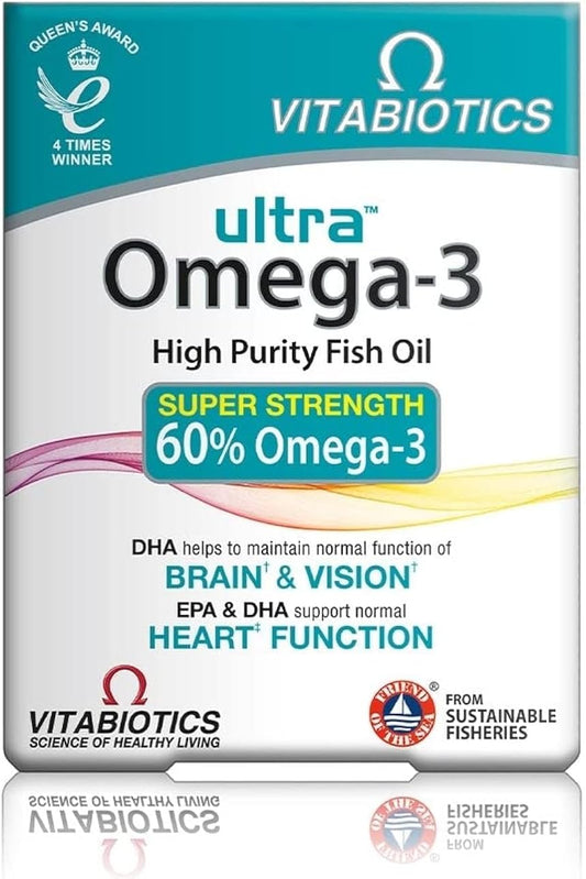 Ultra Omega 3 High Potency 60 Caps