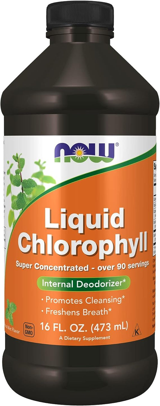 Now Liquid Chlorophyll Mint 473ml