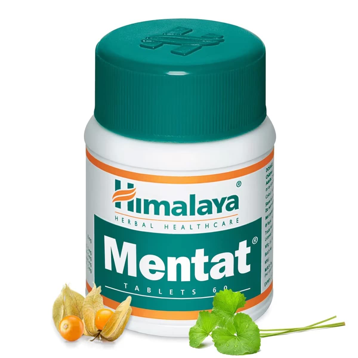 Himalaya Mentat - Pack of 60 Tablets-Brain Supplement Booster for Mental Sharpness, Focus and Clarity, Mental Health, Memory & Cognitive Wellness