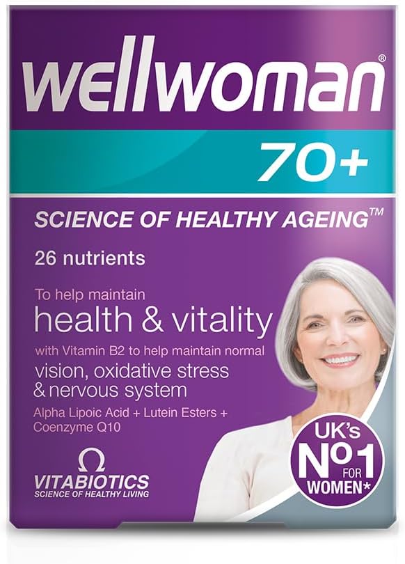 VITABIOTICS WELLWOMAN 70+TABLETS 30S