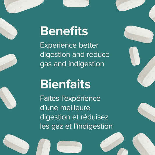 Webber Naturals Digestive Enzymes for Carbohydrates  Proteins and Carbohydrates, 90 Tablets