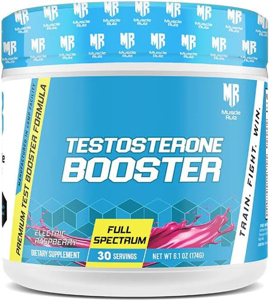 Muscle Rulz Performance Enhancer 174G | 30 Servings Electric Raspberry | Amplify Strength, Endurance