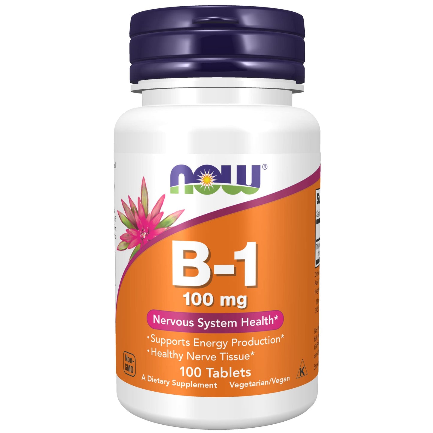 NOW Vitamin B-1 Thiamine 100mg 100s