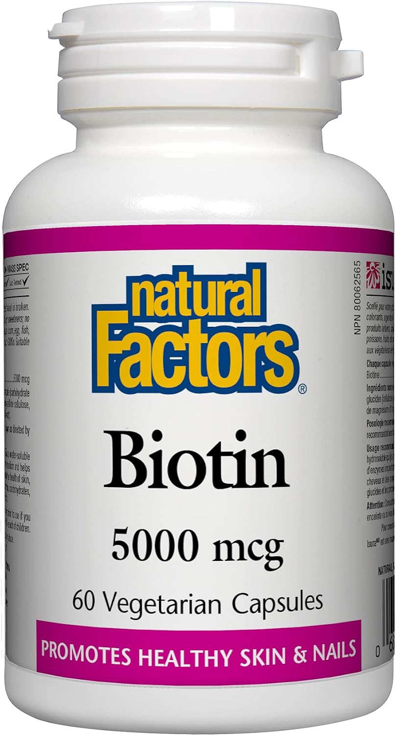 Natural Factors Biotin 5000 mcg 60S