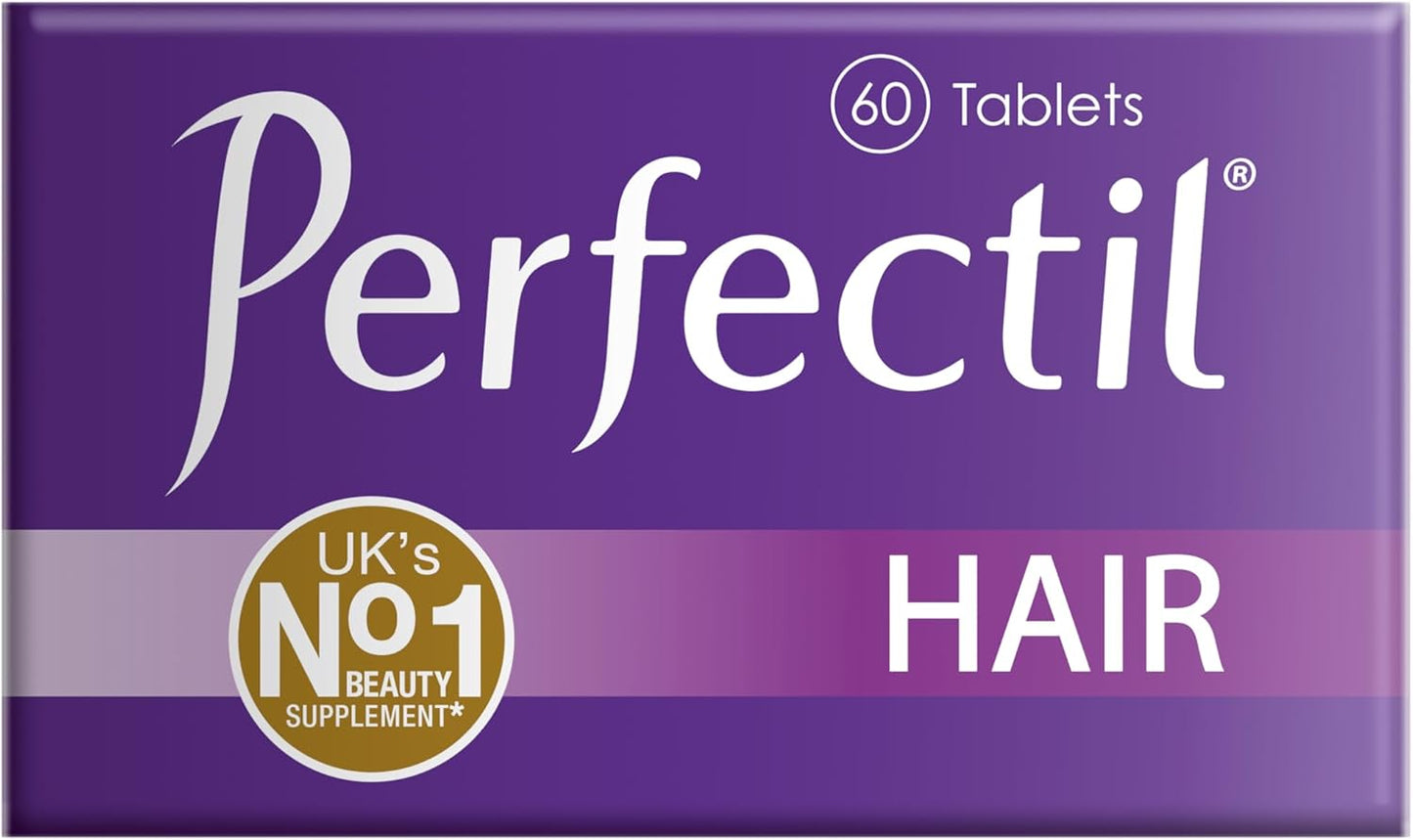 Vitabiotics Perfectil Hair Beauty Supplement for Hair - Includes Biotin, CoQ10 & Collagen, 60 Tablets 30-