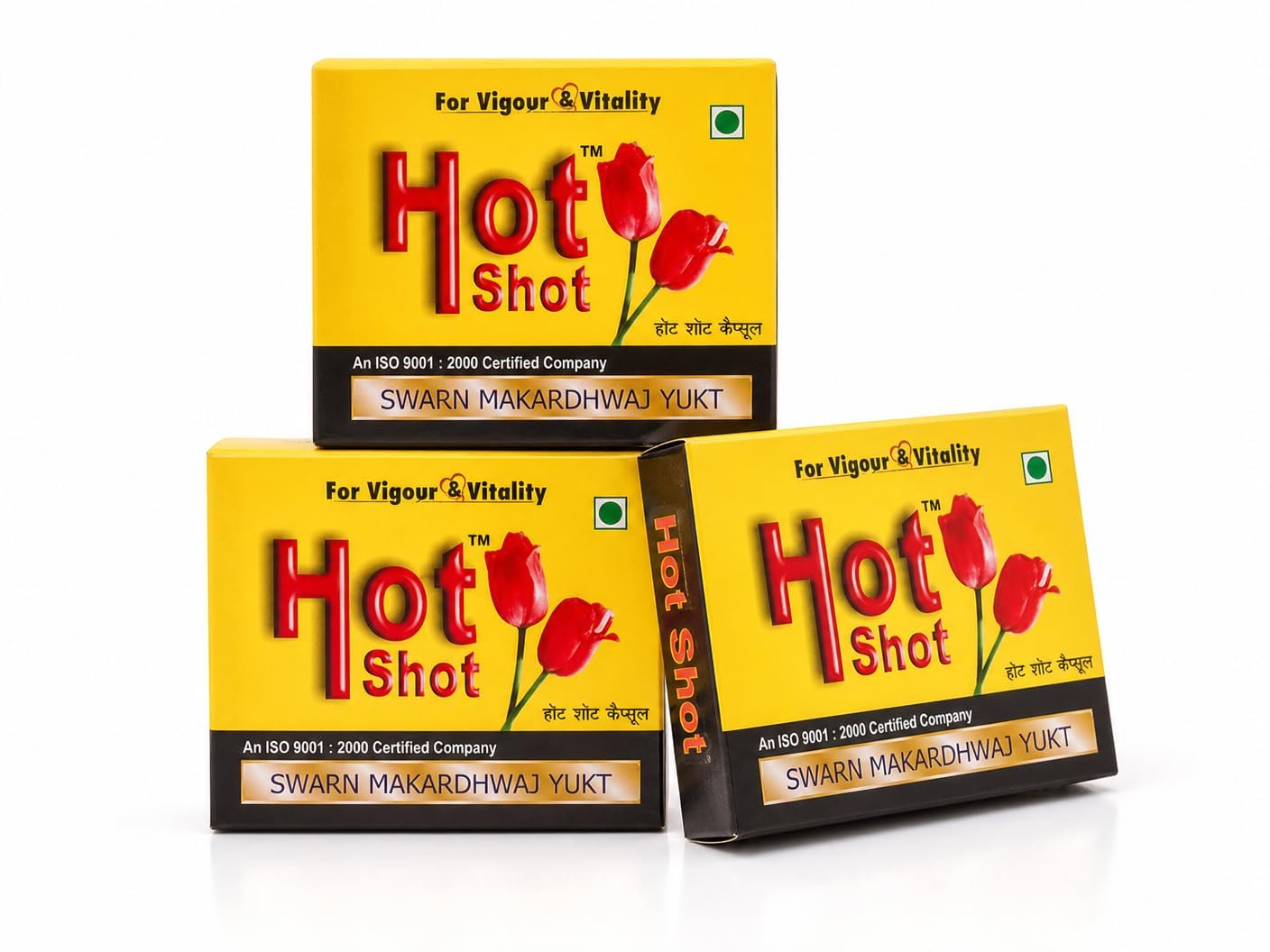 Hot Shot Herbal 10 Capsule PACK - Male Sexual Performance-Helps boost sexual energy