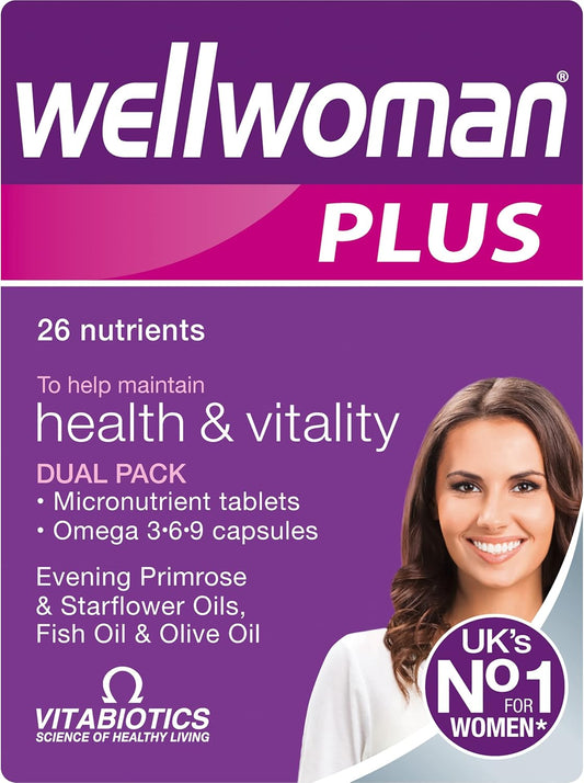 Wellwoman Plus Omega 3-6-9 56 Tablets