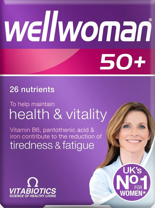 Wellwoman Vitabiotics 50+ 30 Tablets