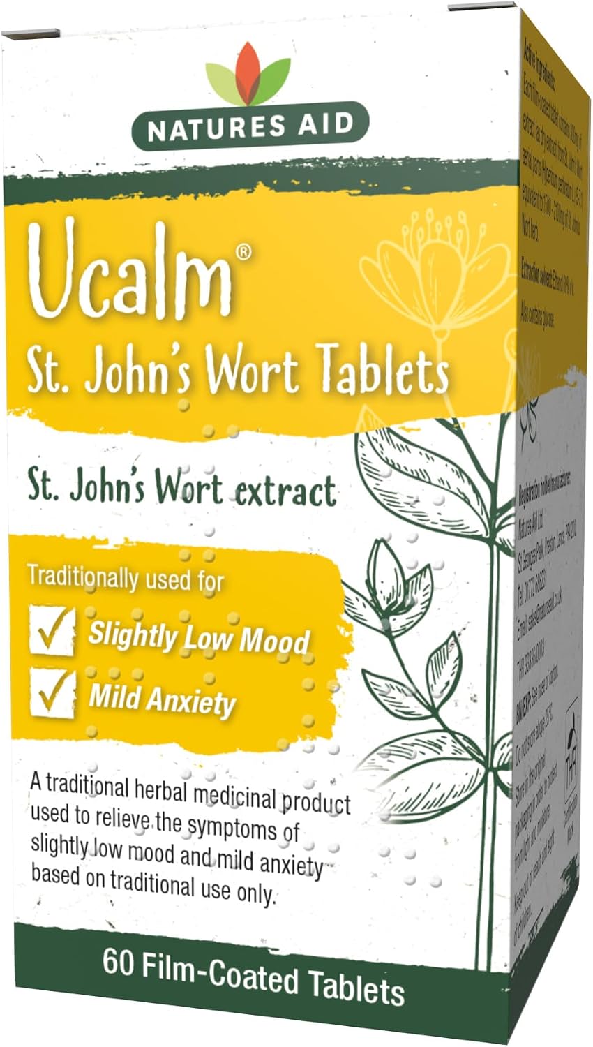 Nature's Aid Ucalm (St. John's Wort - 300mg) - 60's