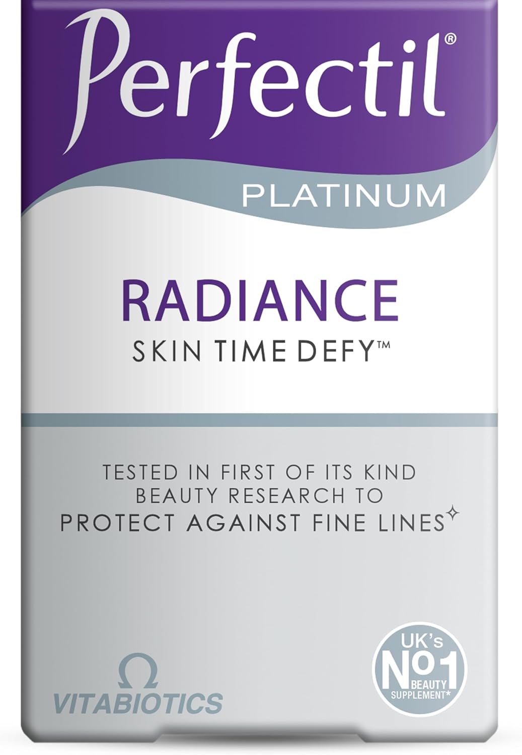 Vitabiotics Perfectil Platinum Skin Radiance 60 Tablets-Refine, nourish and protect aging skin.