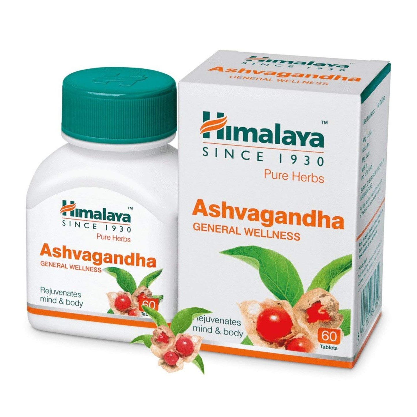 Himalaya Strong Man COMBO -Ashwagandha Pure Herbs General Wellness & Confido& Men's Wellness Tablets - 60 Pieces-Stress? Anxiety? Sexual Health? Perfomance? Vitality?