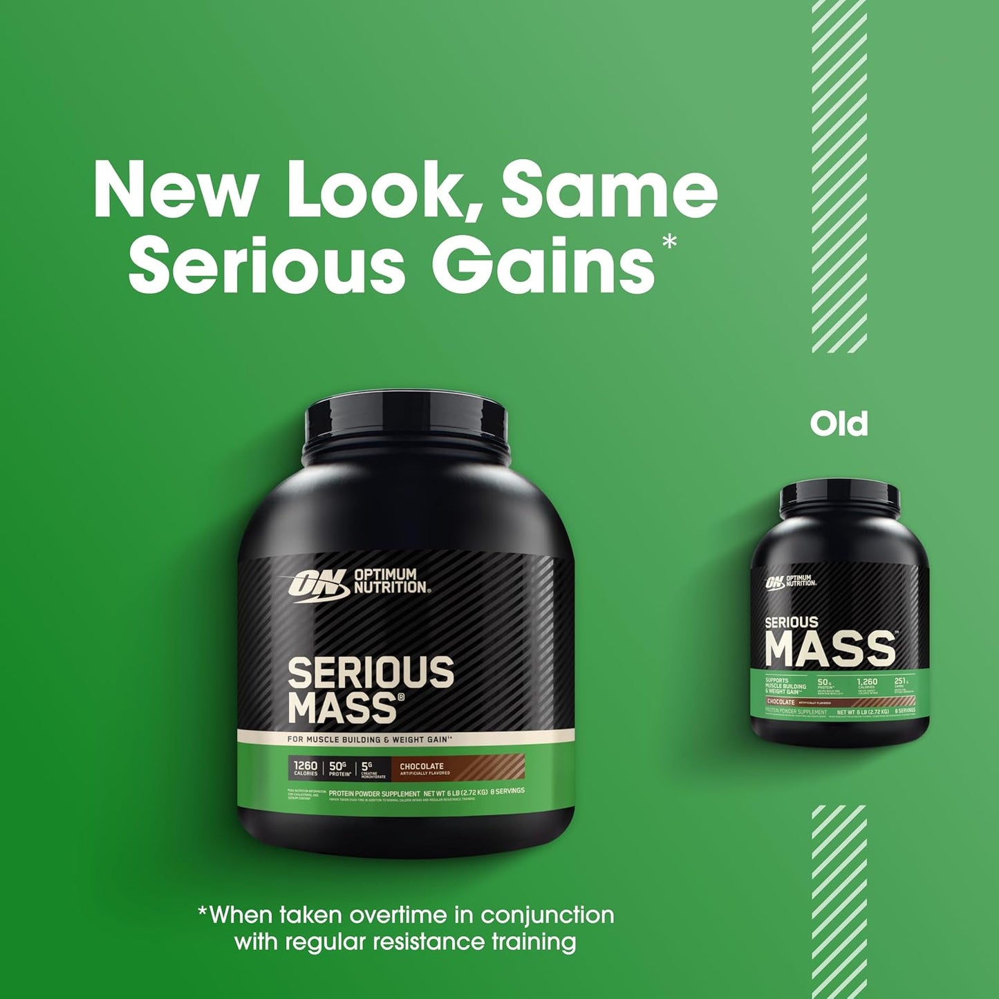 Optimum Nutrition Serious Mass Weight Gainer Protein Powder, Chocolate, 6LB -2.72KG| Weight Gainer Protein Powder, Mass Gainer with Whey Protein, Creatine, Glutamine, BCAAs, Vitamins & Minerals
