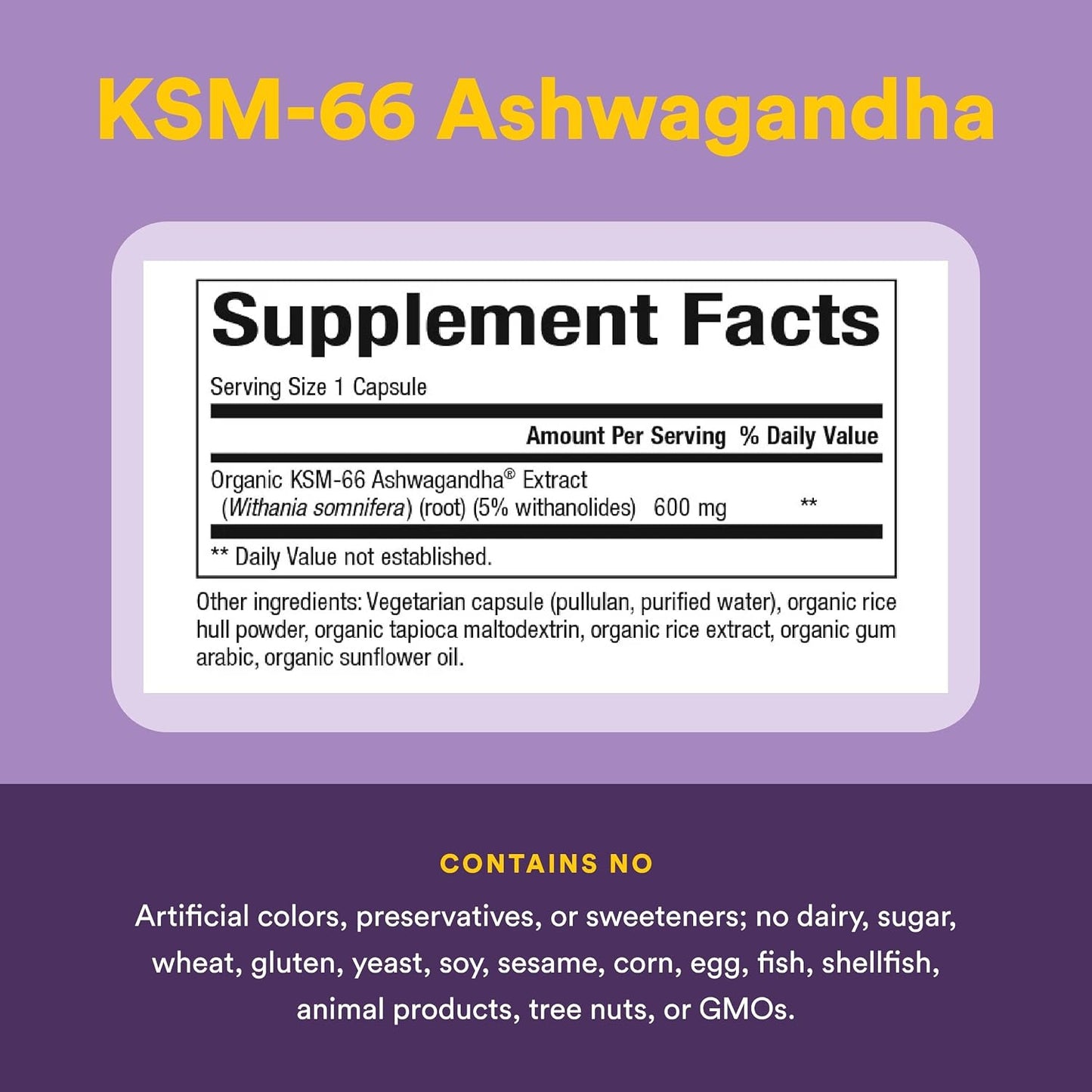 Natural Factors Stress Relax KSM-66 Ashwagandha Supplements 30 Veg Caps | 12:1 Extract = 7,200 mg, Made with Organic Ashwagandha, Helps Increase Resistance to Stress & Anxiety