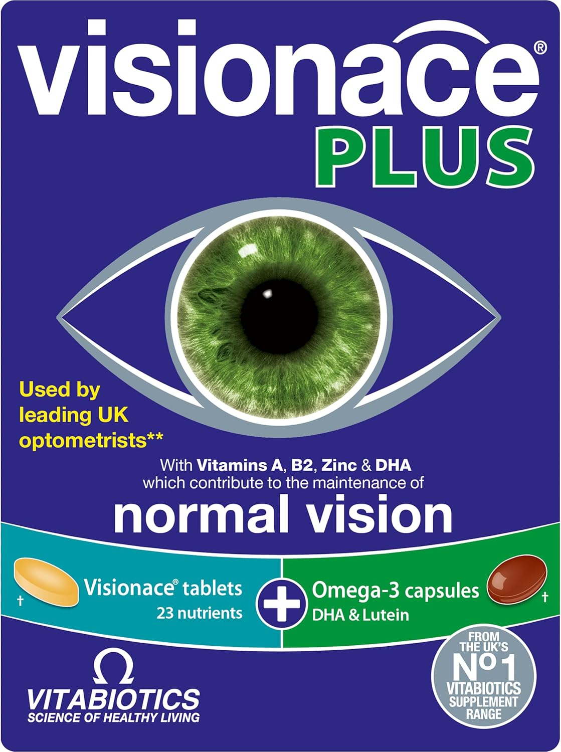 Visionace plus 56's-support vision and protect the eyes from oxidative damage.