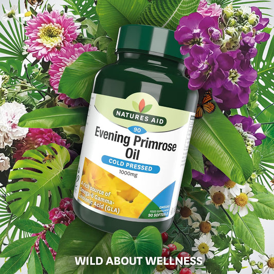 Nature's Aid Evening Primrose Oil 1000mg (Cold Pressed) - 90's