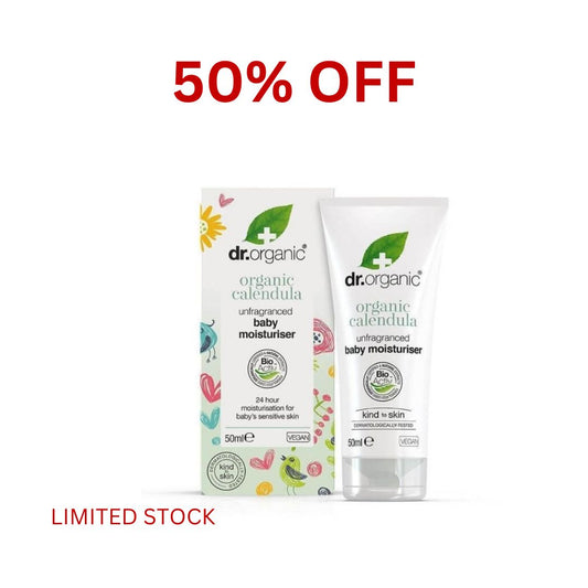 Dr Organic Calendula Unfragranced Baby Moisturiser 50ml