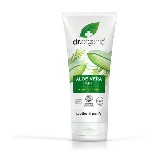 Dr Organic Aloe Vera Gel with Tea Tree 200ml