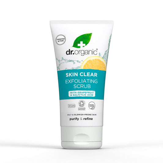Dr Organic Skin Clear Exfoliating Scrub 150ml