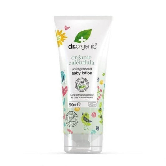 Dr Organic Calendula Unfragranced Baby Lotion 200ml