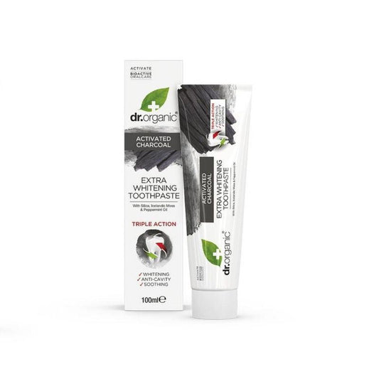 Dr Organic Charcoal Toothpaste 100ml