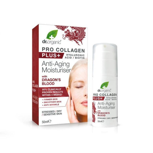 Dr Organic Pro Collagen + Anti-Aging Moisturiser With Dragon's Blood 50ml