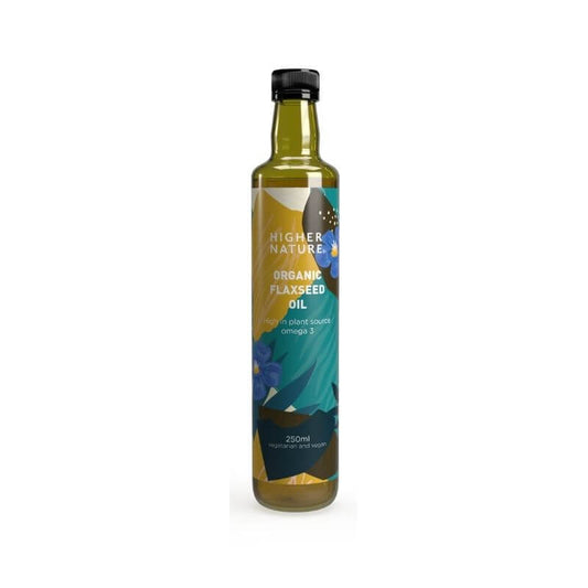 Higher Nature Flax Seed Oil Organic 250ml