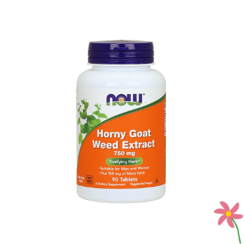NOW Horny Goat Weed Extract 750 mg 90s