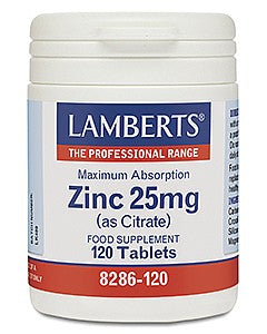 Lamberts Zinc 25mg 120s