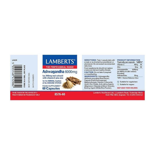 Lamberts Ashwagandha 60s