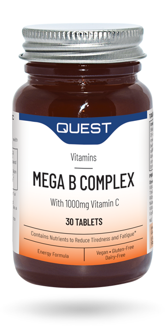 Quest Mega B Complex with Vitamin C 30's