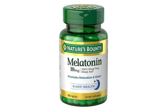Nature's Bounty Melatonin 10mg Capsules 60's
