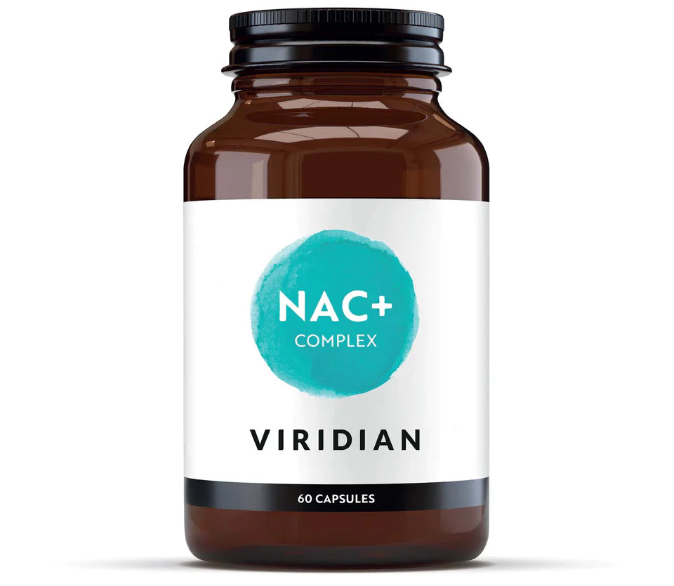 Viridian NAC+ (N-acetyl cysteine) 600mg High Potency VCaps 60S