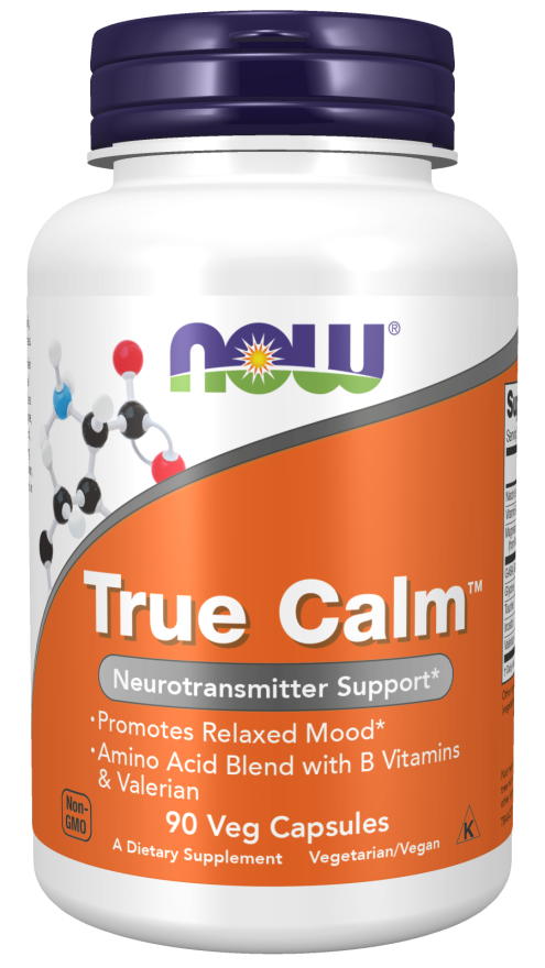 NOW True Calm Veg Capsules 90s