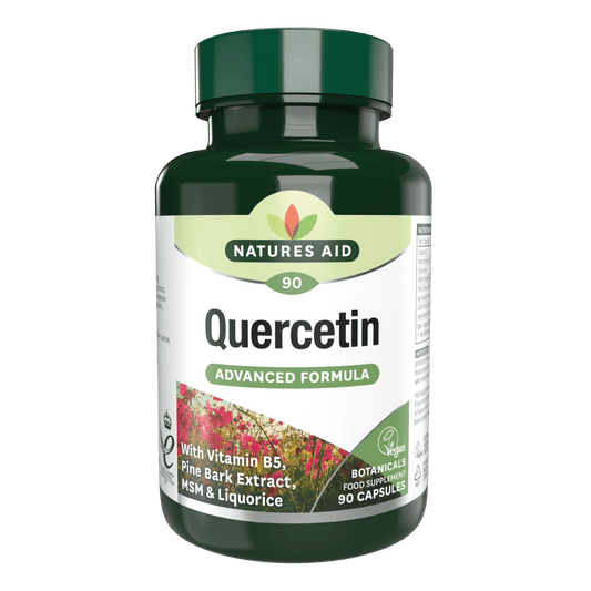 Nature's Aid Quercetin Advanced formula (Vegan)- 90's