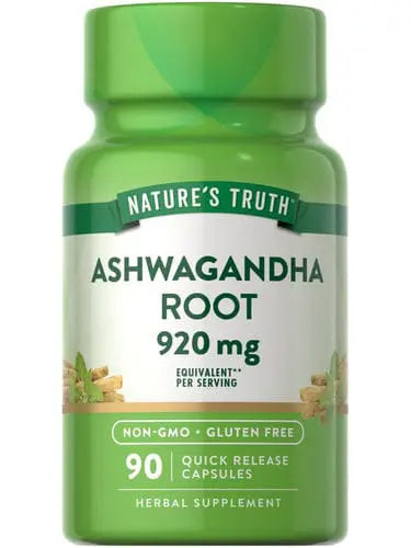 Nature's Truth Ashwaghandha root 920mg QR caps 90s