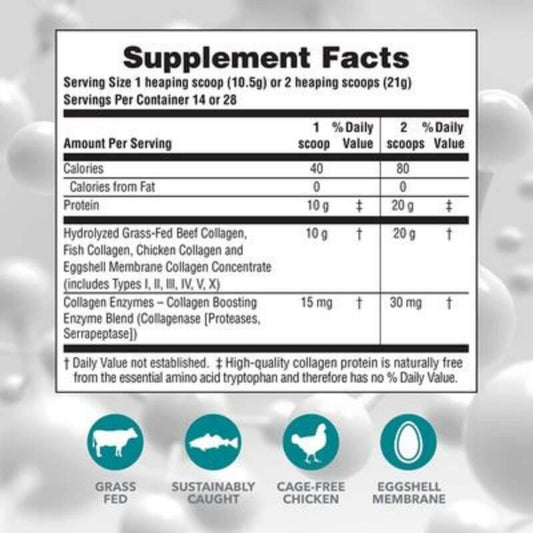 NaturesPlus Collagen Peptides Powder 294gm