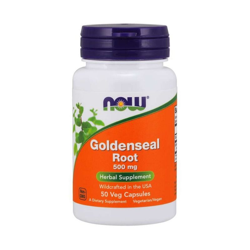 NOW Goldenseal Root 500mg 50s