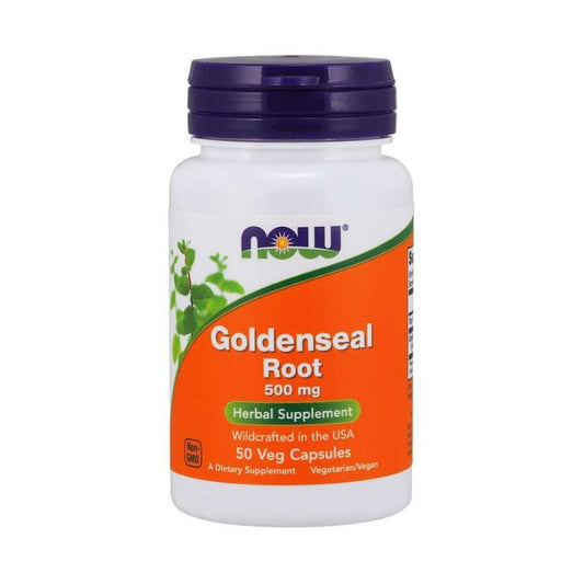NOW Goldenseal Root 500mg 50s