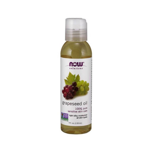 NOW Grapeseed Oil 100% Pure Moisturizing Oil 118ml