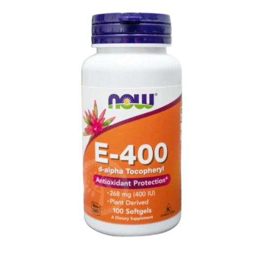 NOW Vitamin E 400 iu 100's