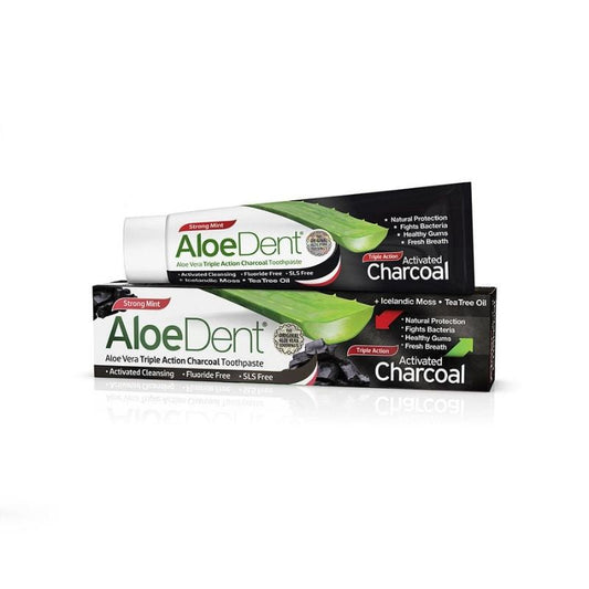 Optima Aloe Dent Charcoal Toothpaste 100ml