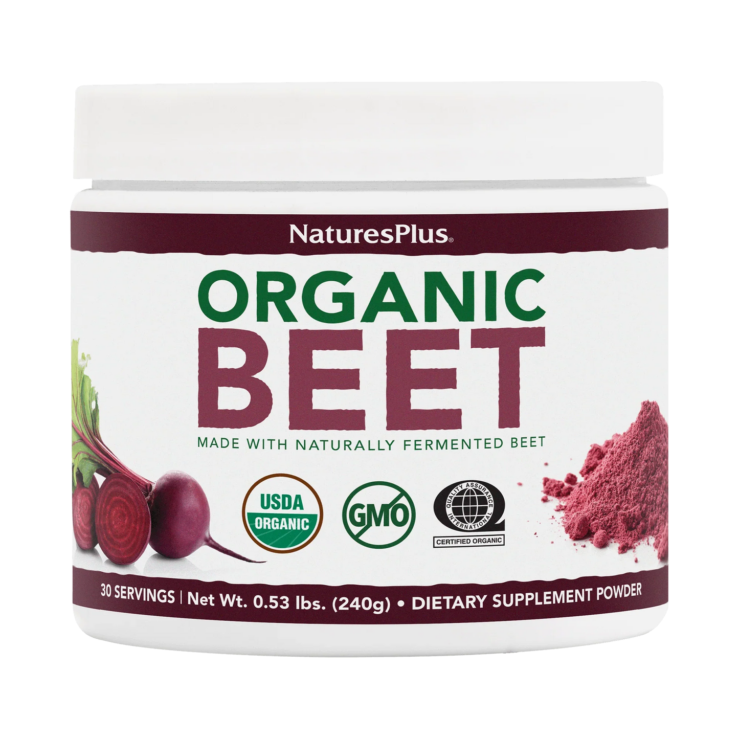 NaturesPlus Organic Beet Powder