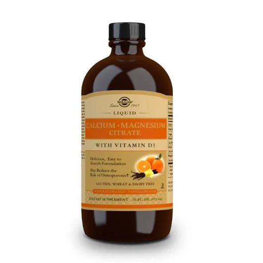 Solgar Liquid Calcium, Magnesium with D3 473ml
