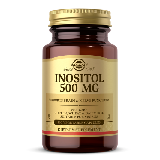 Solgar Inositol 500mg Caps 100's